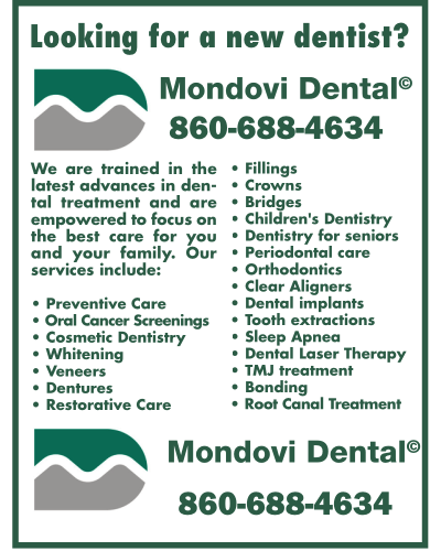 Looking for a new dentist? Mondovi Dental, Windsor. Call 860-688-4634